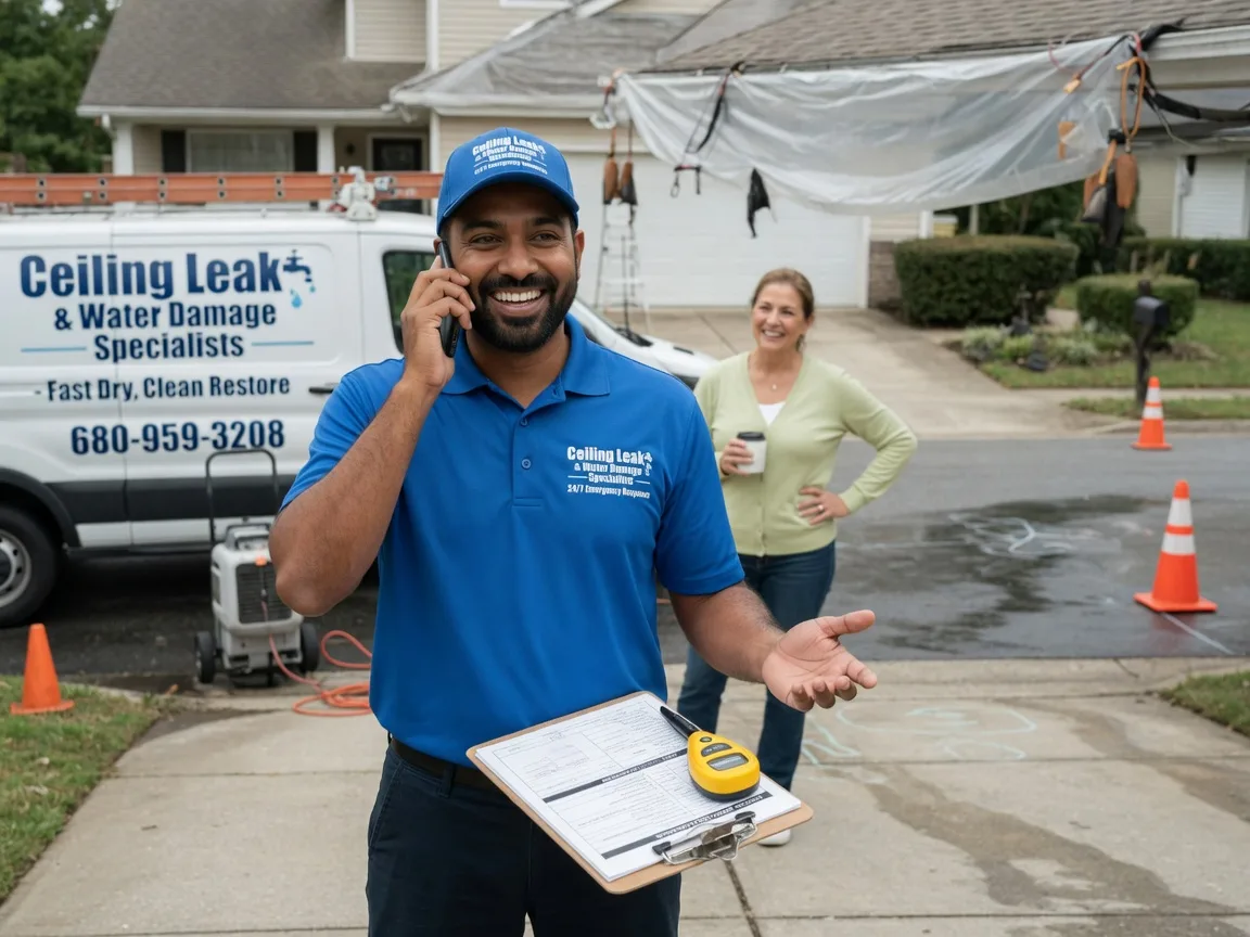 Ceiling Leak Cleanup Hickory, MS FAQs