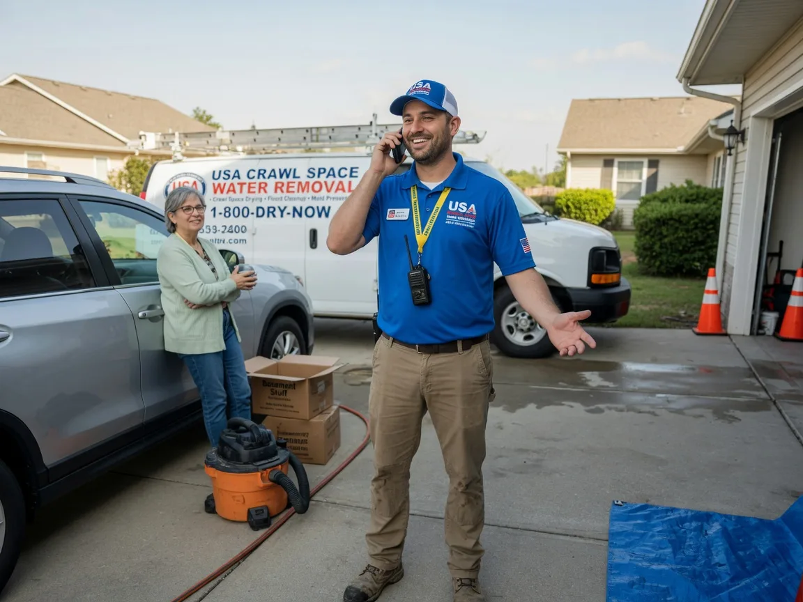Crawl Space Water Removal Hickory, MS FAQs